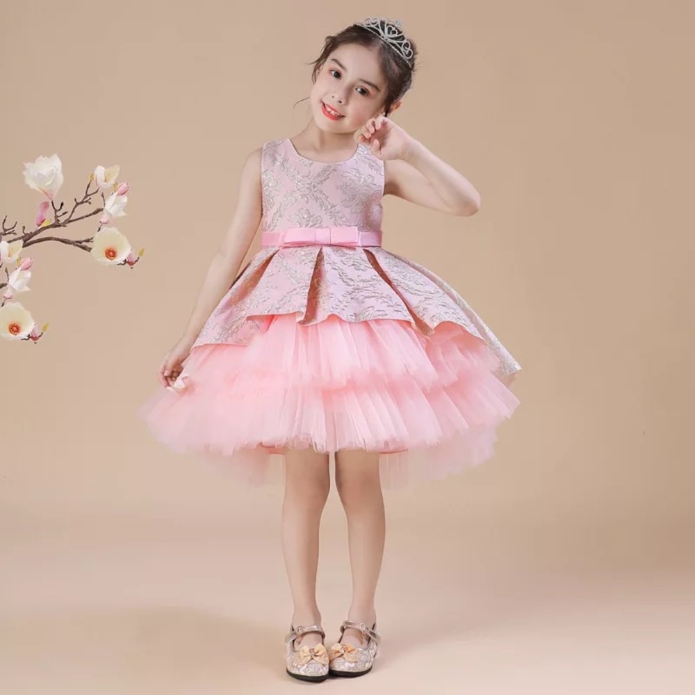 Luxury Birthday Wedding beautiful pink dream girl dress 5003 - Picture 10 of 14